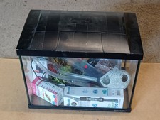 Children's  Small/medium Fish Tank Aquarium  + UV Light Filter Pump & More