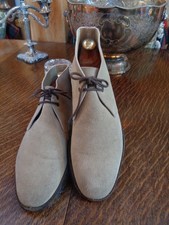 CHURCH   SAHARA SUEDE LACE UP   CHELSEA  BOOTS - SIZE  UK 7.5G