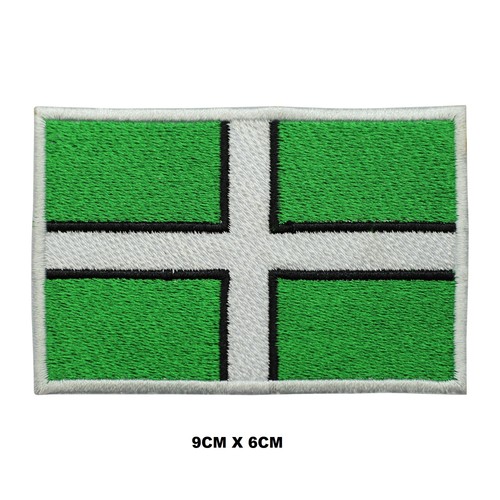 Devon flag iron sew - flag, patch