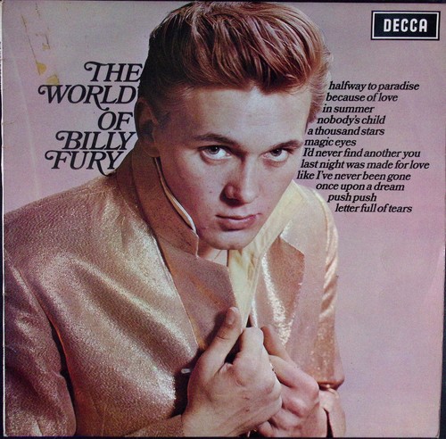 Billy fury the world - fury,