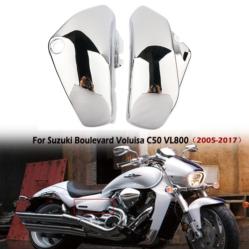 Chrome side battery fairing - side,