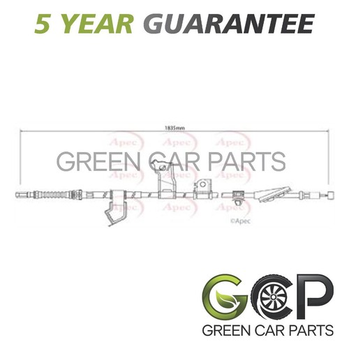 Hand brake cable - brake, rear