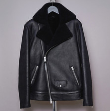 ALL SAINTS Shearling Leather