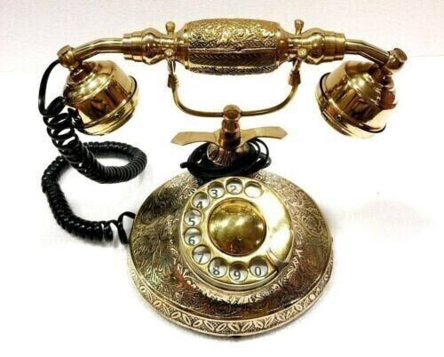 Brass antique rotary - antique,