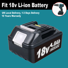 4.0Ah For Makita BL1830 18V