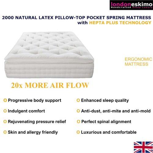 Latex pocket spring mattress - pocket,