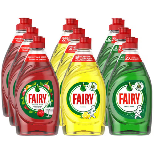 Fairy washing liquid - up, mixed