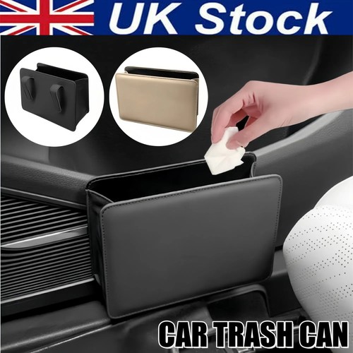 Car trash can garbage bin - garbage,