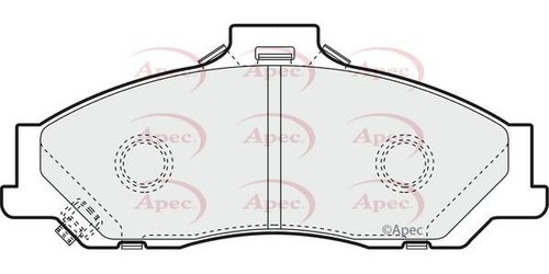 Apec front brake pad - brake, set