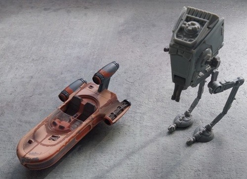 Star wars micro machines - star,