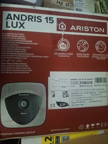 Ariston andris lux - andris, 15l