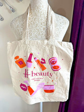 Harrods H Beauty Canvas Tote