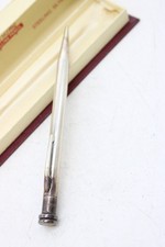 F Vintage Sterling Silver Life Long Propelling Pencil, Boxed