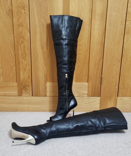 Office black thigh high - black,