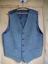 Men's Blue/Grey Harris Tweed