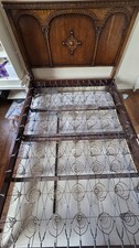 Antique Bed Edwardian Oak