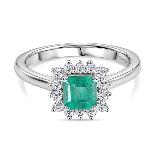 Tjc emerald halo - emerald,