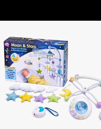 Moon stars musical cot - stars,