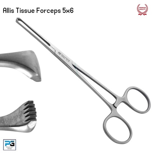 Allis tissue forceps - forceps, 5x6