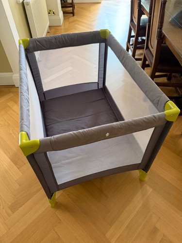 Babystart travel cot grey - babystart,