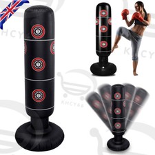 Sport Heavy Duty Free Standing Boxing Punch Bag Kick Adults Kids Kickboxing MMA