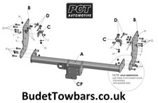 Mitsubishi L200 Towbar 2015 to