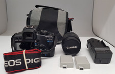 Canon EOS 1000D / Rebel XS 10.1MP Digital SLR Camera - Black (Kit w/ EF-S II...