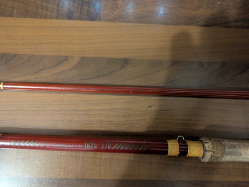 Vintage bamboo fly fishing rod - vintage,