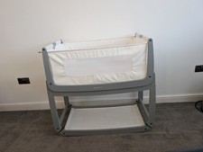 SnuzPod Bedside Crib In Grey