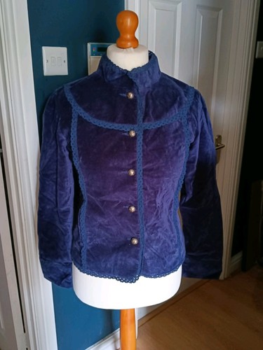 Romantica blue velvet - blue, jacket
