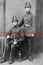 F014630 Men In Police Uniform Victorian era