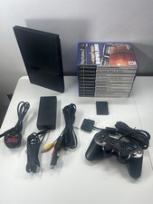 PS2 Slim PlayStation 2 Console Bundle With 10 Games, Controller and Memory Card