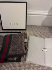 Authentic Gucci Scarf Monogram