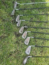 Macgregor Golf Irons 6-sw And A 3 Iron , 3 Wood , Driver And Putter