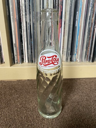 Vintage glass pepsi - glass,