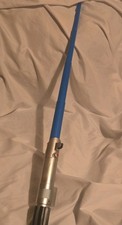 Star Wars Light Sabre Anakin Blue Flick Out Hasbro 2012