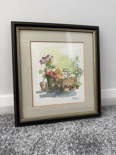 Vintage hare signed - e.,