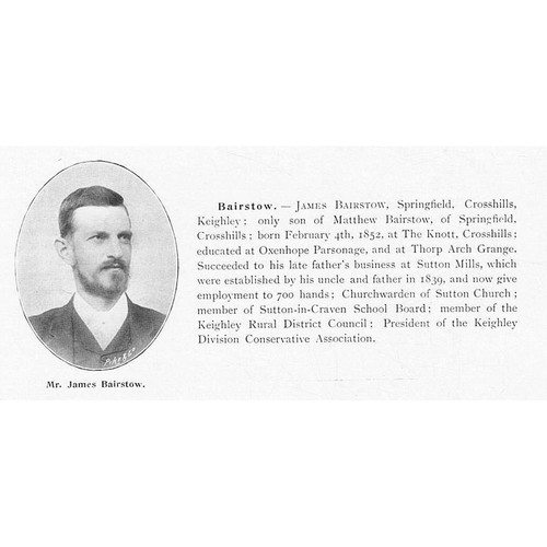 James bairstow crosshills - james, of