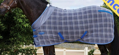 Grey plaid fleece - plaid,