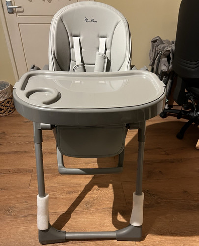 Silver cross high chair - silver, grey