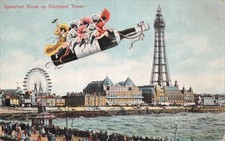 MIXED OLD COMIC POSTCARD