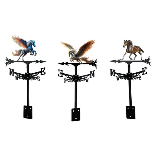 Metal horse weathervane - horse,