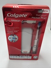 Colgate OMRON Pro Clinical Pocket Pro USB Powered Travel Toothbrush (New Sealed)