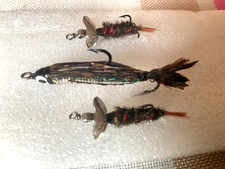VINTAGE HARDY BROS. FLY MINNOWS ( EARLY 20c )