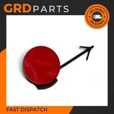 VAUXHALL CORSA D 2006-2013 REAR TOWING TOW HOOK EYE COVER CAP RED 475498858