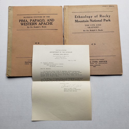 1934 dept interior - of,