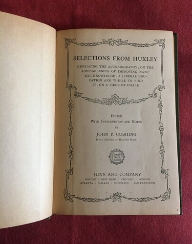 Selections from - (thomas, henry)