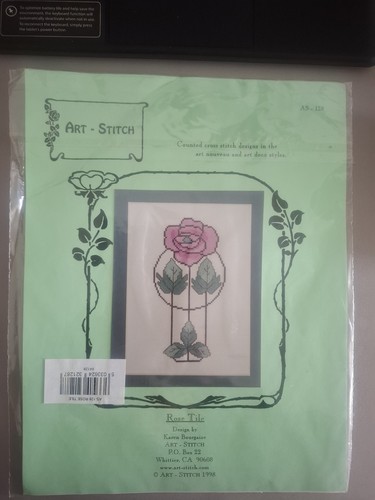 Art stitch rose - art-stitch, cross