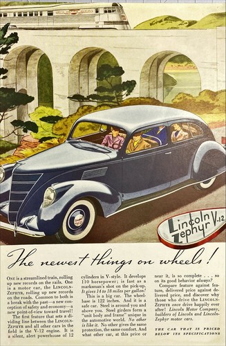 Lincoln zephyr the - zephyr, "the