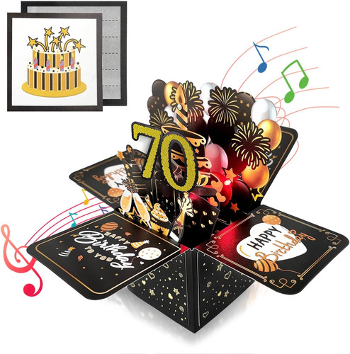 Black gold pop - black,